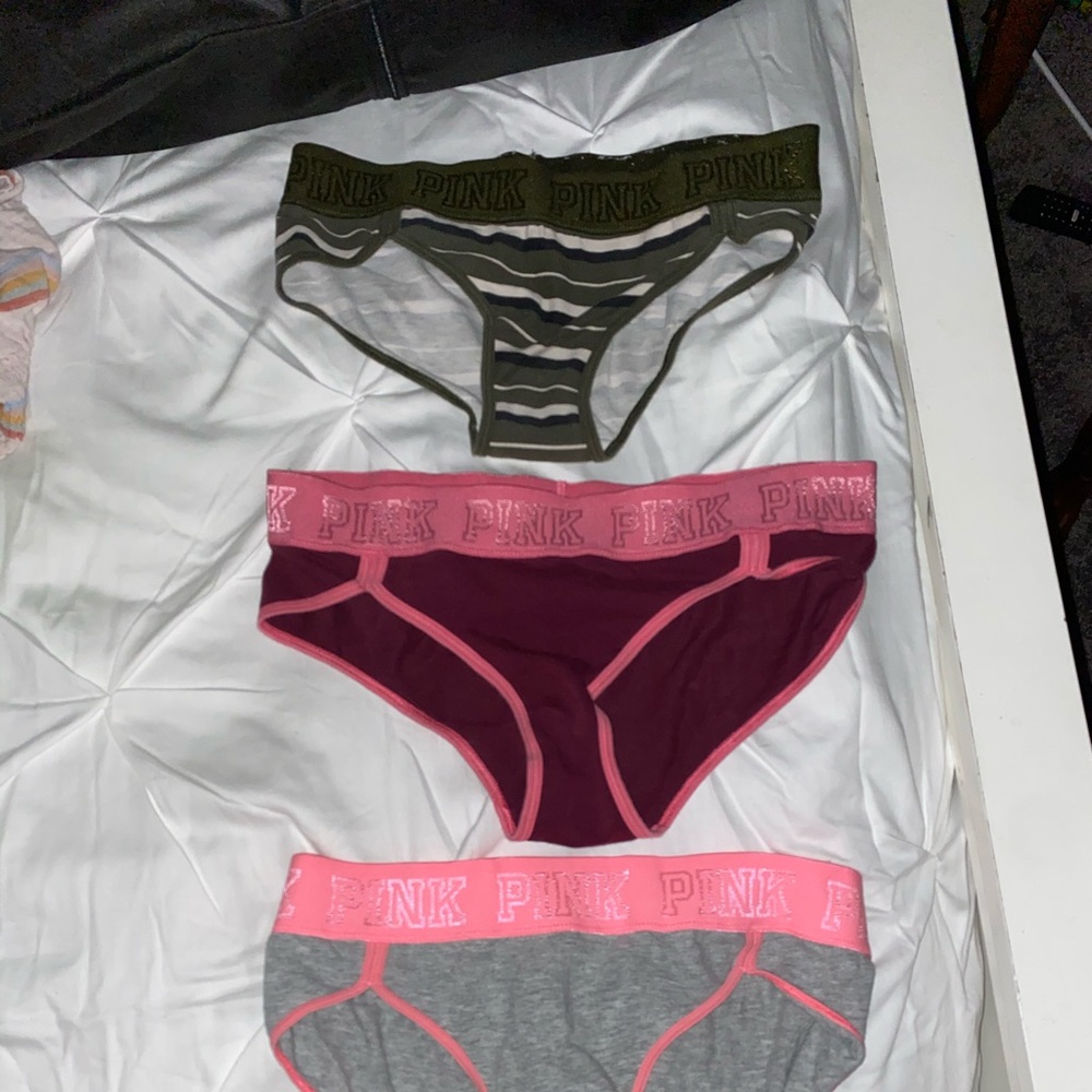 3 PINK underwear’s